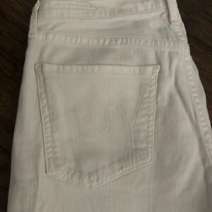 Citizens of Humanity Off White Thompson Jeans - Size 29